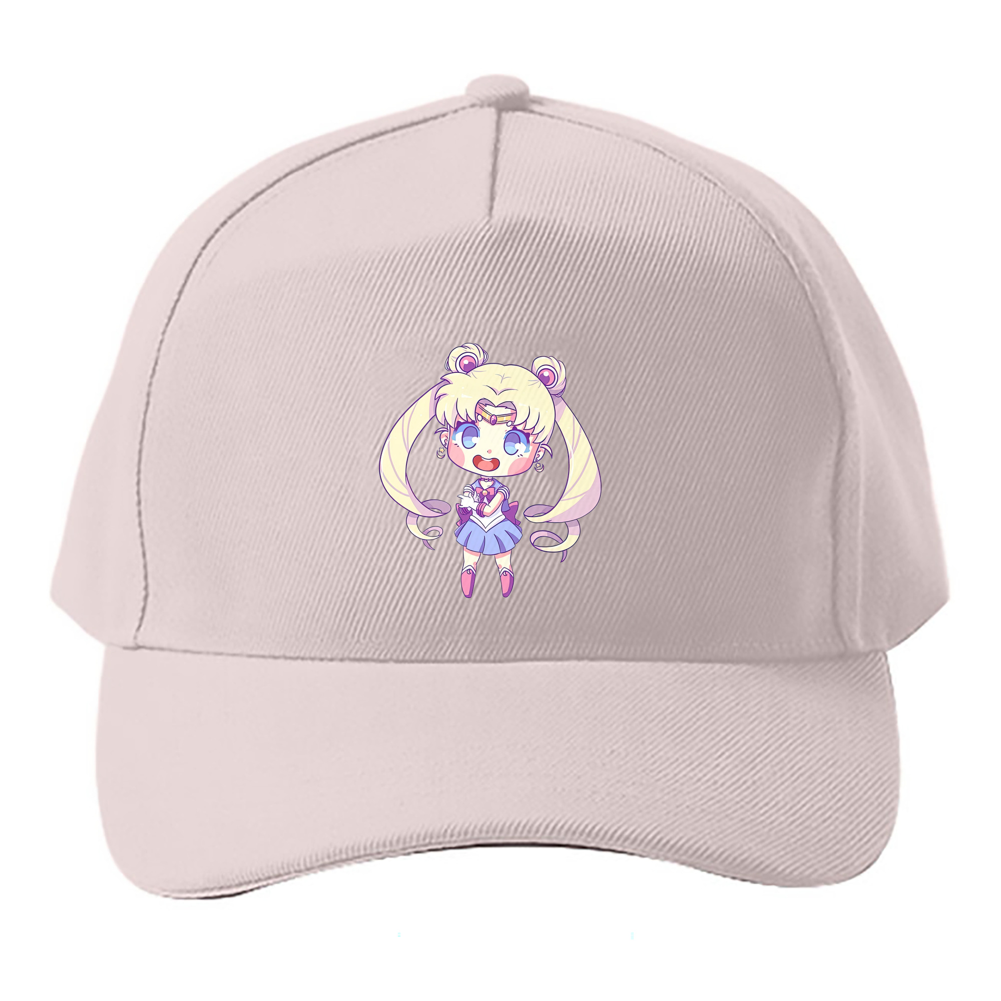 （画像用） 美少女戦士セーラームーン 月野 うさぎ つきの うさぎ Sailor Moon Tsukino Usagi ベースボールキャップ 綿100％ 男女兼用 帽子 スポーツ